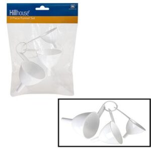 Kitchen-gadget Funnels 3-piece White Hillhouse