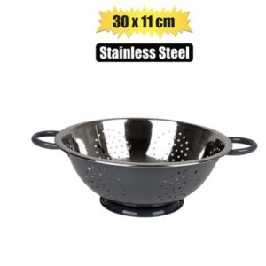 Colander S/steel 30 x 11cm