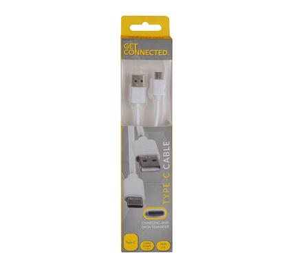 Get Connected Usb Cable Type C 2.0 Amp -1m