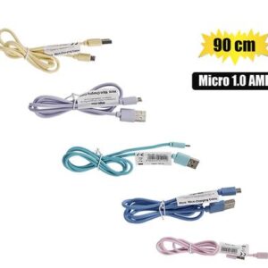 Get Connected Usb Cable Micro Usb 1.0amp Bulk 90cm