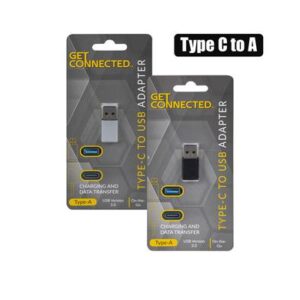 Get Connected Usb Adapter Type C to Type a