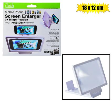 Mobile Phone Screen Enlarger 18 x 12cm