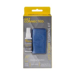 Get Connected Lcd Screen Cleaning Kit with Cloth
