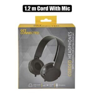 Get Connected Headphones with Mic