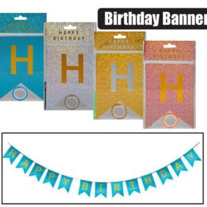 Party Banner Happy Birthday