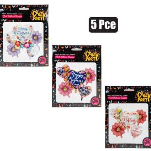 Balloons Helium Mday Bouquet 5-piece f-04