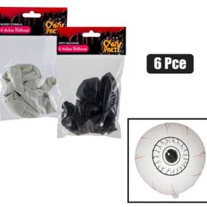 Balloons Helium 6-piece Halloween f-01