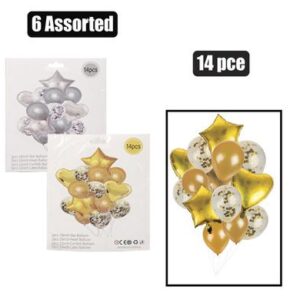Balloon Bouquet Foil & Latex 14-piece