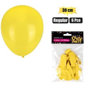 Balloons Helium 6-piece Yellow f-01