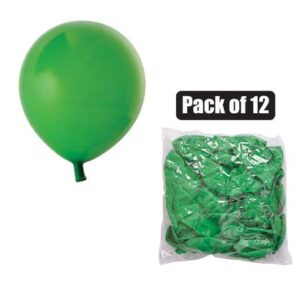 Balloons Helium 1-piece Green f-01