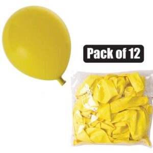 Balloons Helium 1-piece Yellow f-01