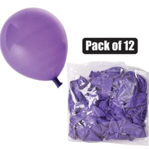 Balloons Helium 1-piece Purple f-01