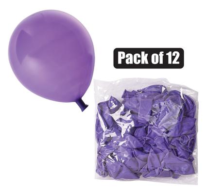 Balloons Helium 1-piece Purple f-01