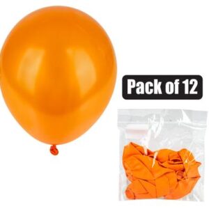 Balloons Helium 1-piece Orange f-01