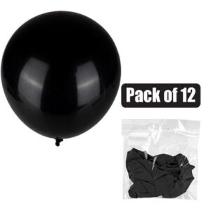 Balloons Helium 1-piece Black f-01