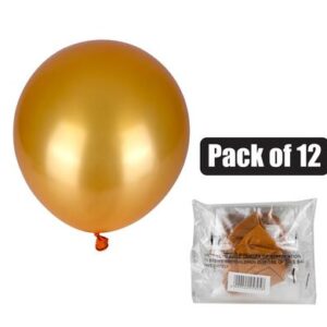 Balloons Helium 1-piece Gold f-01