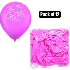 Balloons Helium 1-piece Pink HB Print f-01