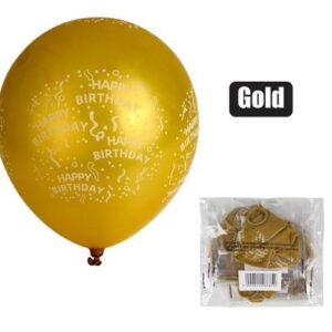 Balloons Helium 1-piece Gold HB Print f-01