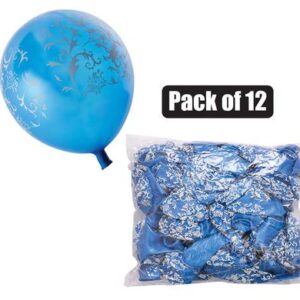 Balloons Helium 1-piece Design Blue f-01