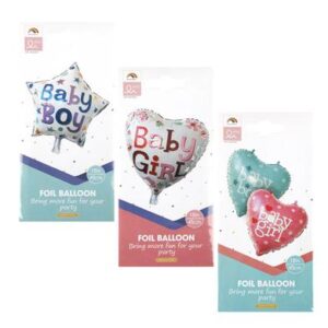 Balloons Helium Foil 1-piece Baby f-01 – Assorted