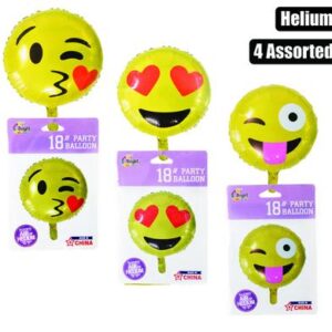 Balloons Helium Foil 1-piece Icon f-01 – Assorted