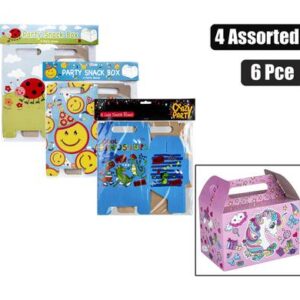 Party Loot Snack Box 6-piece Assorted