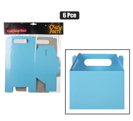 Party Loot Snack Box 6-piece Blue