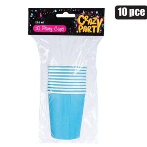 Party Cups L/blue 10-piece