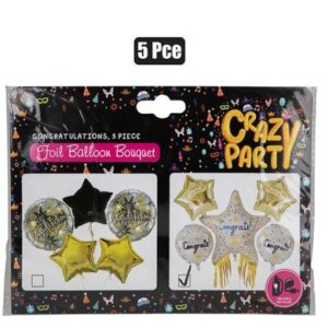 Balloon Bouquet Congrats 5-piece f-05