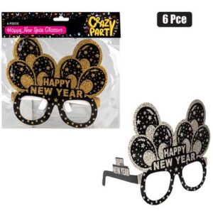 Party New Year Paper Glasses 6-piece