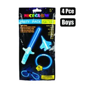 Glow Stick Party Pack Boys 4-piece