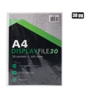 Butterfly File Display-book Plastic A4 30-page