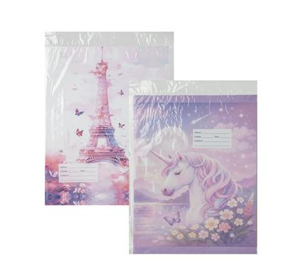 Book Cover Pre-cut A4 Girl Design 5-piece