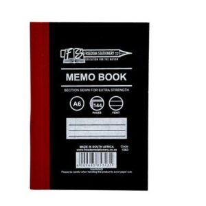Marlin Hard-cover Book A6 144-page Memo