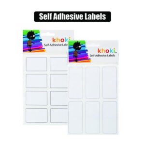 Khoki Labels Self Adhesive Assorted