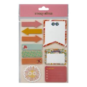 Note-pad Self-stick Novelty Set Assorted