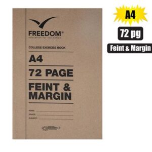 Marlin Book Soft-cover A4 72pg College F/m