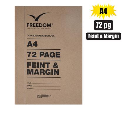 Marlin Book Soft-cover A4 72pg College F/m