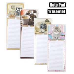 Novelty Shopping List 10.2 x 20.4cm – Assorted