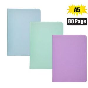 Novelty Notebook Pastel A5 80pg