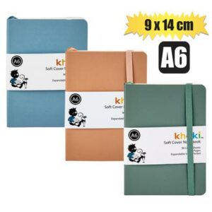 Novelty Notebook Pu Softcover A6 9 x 14cm