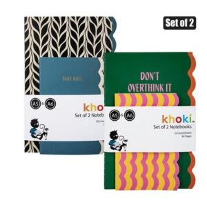 Novelty Notebook Set of 2 Patterned
