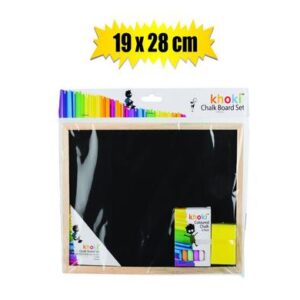Khoki Board Black & Chalk & Sponge 28 x 19cm