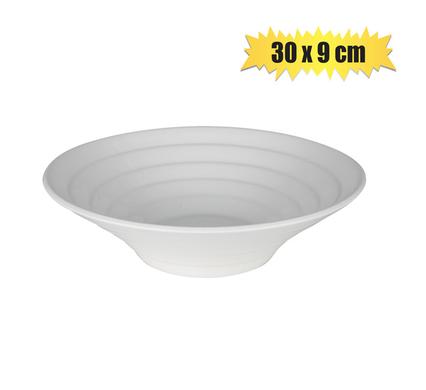 Serving Dish Ceramic 30 x 9cm Tapered Bowl