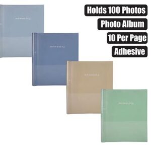 Adhesive Album 10pg Adhesive Pastel Assorted