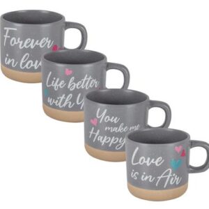 Mug Occasions Love with Clay Bottom 330ml