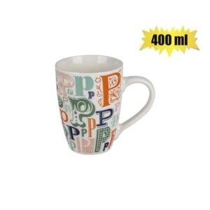 Mug Daily Tall Letter P 400ml