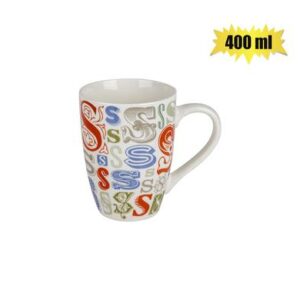 Mug Daily Tall Letter S 400ml