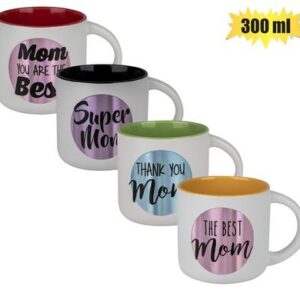 Mug Daily Two Tone Inner with Print 300ml