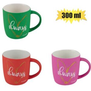 Mug Occasions Love Always Heart 300ml